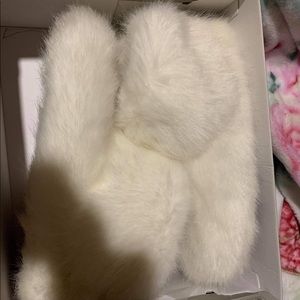 UGG white slippers
